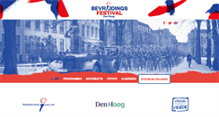 Desktop Screenshot of bevrijdingsfestivaldenhaag.nl